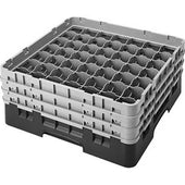 Cambro Camrack Polypropylene Teal Full Size 49 Compartment Glass Rack, 5 1/4 inch -- 4 per case.