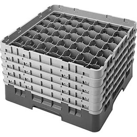 Cambro Camrack Polypropylene Teal Full Size 49 Compartment Glass Rack, 10 1/8 inch -- 2 per case.