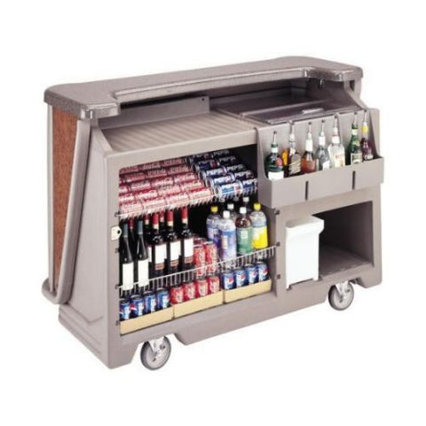 Cambro Designer Style Medium Size Portable CamBars Basic Soda System, Chicago, 67 1/2 x 28 1/2 x 47 1/2 inch.