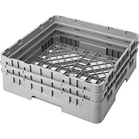 Cambro Camrack Polypropylene Navy Blue Full Size with 2 Extender Base Rack, 19 3/4 x 19 3/4 x 7 1/4 inch -- 4 per case.