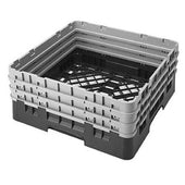 Cambro Camrack Polypropylene Navy Blue Full Size with 3 Extender Base Rack, 19 3/4 x 19 3/4 x 8 7/8 inch -- 3 per case.