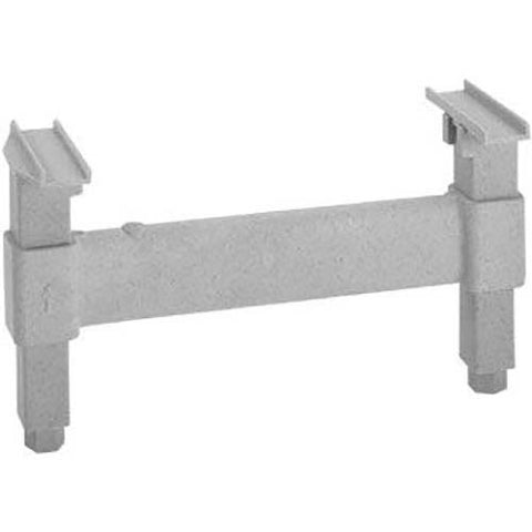 Cambro Camshelving Speckled Gray Bottom Shelf Tall Dunnage Stand Only, 24 x 11 3/8 inch.