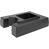 Cambro Black Riser for Camtainers, 15 3/8 x 4 1/2 x 19 1/2 inch.
