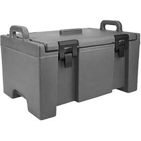 Cambro Granite Green 100 Series Ultra Camcarrier Insulated Food Server, 26 5/8 x 15 3/4 x 18 inch.