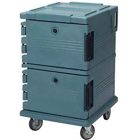 Cambro Slate Blue Base Model Ultra Camcarts for Food Pans, 28 1/2 x 45 1/2 x 32 1/4 inch.