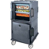 Cambro Base Model Dark Brown Ultra Camcart for Food Pans, 28 1/8 x 53 1/4 x 32 1/4 inch.