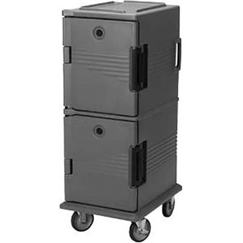 Cambro Granite Sand Ultra Camcart with Security Package- Tamper Resistant for Food Pans, 20 1/2 x 54 x 27 1/8 inch.