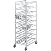 Channel Manufacturing Aluminum Full Size Mobile Can Storage Rack, 82 x 25 1/2 x 35 inch.