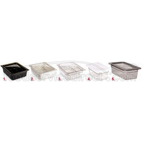 Clear 1/1 Size 12 3/4in X 20 7/8in Griplid -- 6 Each.