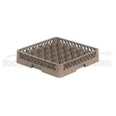 Traex Rack Master Beige 36 Compartment Glass Rack with Three Extenders, 8 3/4 x 19 3/4 x 19 3/4 inch -- 2 per case.