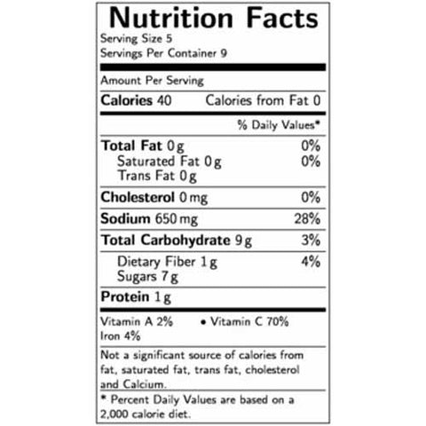 V8 Bloody Mary Mix, 46 Fluid Ounce -- 6 per case.