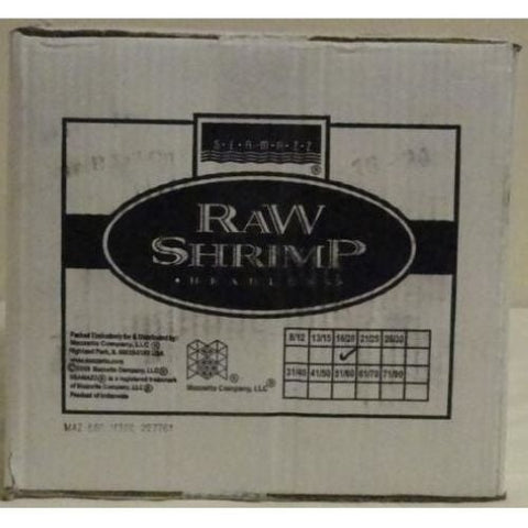 Seamazz Easy Peel White Shrimp, 26/30 Count -- 10 per case.