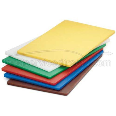 Tablecraft Red Polyethylene Cutting Board, 18 x 24 inch