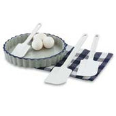 Spatula Plastic White 13 5/8 Inch