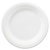 Chinet White Round Classic Paper Plate, 6 3/4 inch -- 125 per case