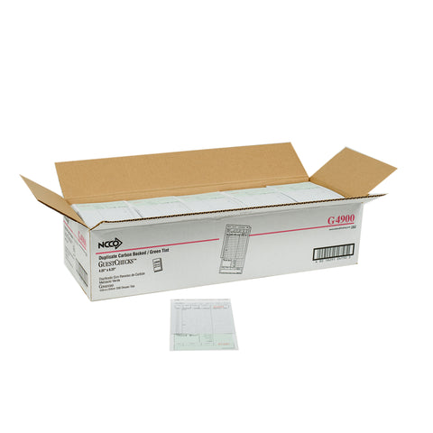 Guestcheck Carbon 2 Part Green 16 Line