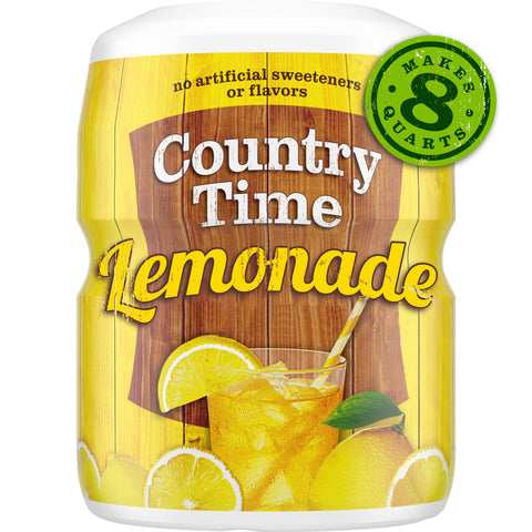 Country Time Lemonade Drink Mix, 19 Ounce -- 12 per case