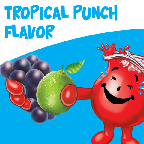 Kool-Aid Tropical Punch Beverage 12 Case 19 Ounce