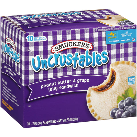 Uncrustables® SANDWICH PEANUT BUTTER AND GRAPE JELLY IW