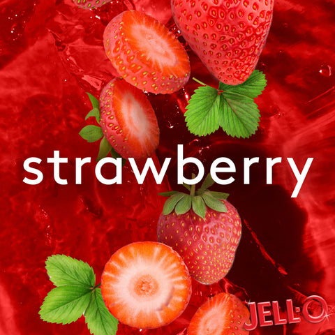 Jell O Strawberry Gelatin, 3.38 ounce -- 24 per case