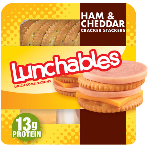 Lunchable Ham/cheddar Cracker