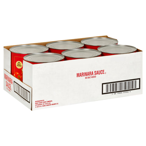 Heinz No Salt Added Marinara Sauce, 105 Ounce -- 6 per case.