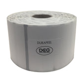 Label Blank Durapeel Black 2x2