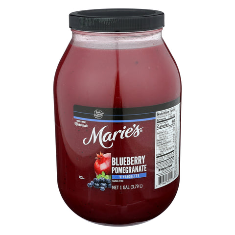 Marie's Blueberry Pomegranate Vinaigrette, 1 gallon -- 2 per case