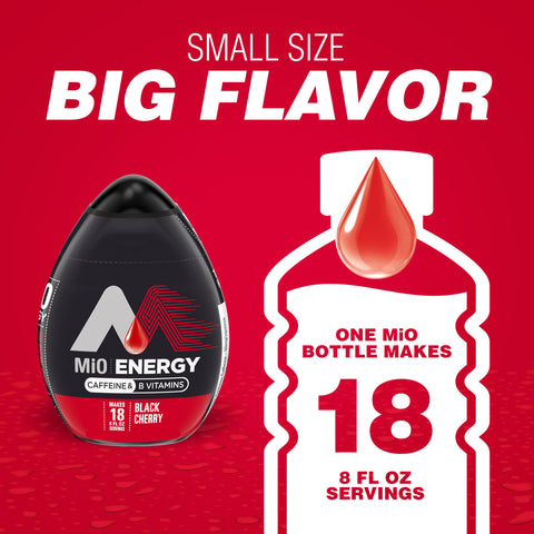 Mio Black Cherry Liquid Water Enhancer, 1.62 Fluid Ounce -- 12 per case.