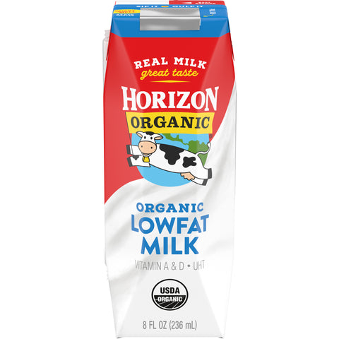 Horizon Organic MILK 1% LOW FAT UHT ORGANIC ASEPTIC CARTON SHELF STABLE