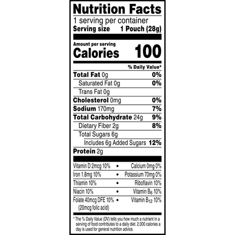 Kelloggs Frosted Flakes Multigrain Cereal, 1 Ounce -- 96 per case.
