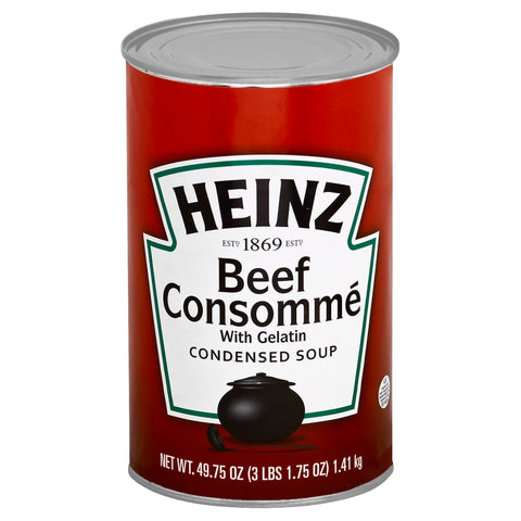Heinz® SOUP BEEF CONSOMME CONDENSED 498400/78003946