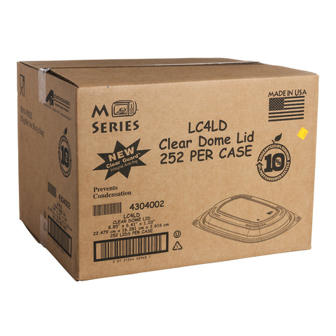 Lid Clear Rpet Dome For M416/m424/m432wave Lc4ld