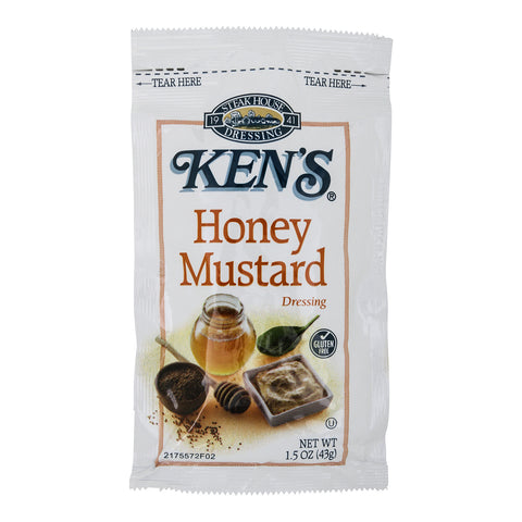 Ken's Foods DRESSING HONEY MUSTARD SWEET & SPICY SINGLE SERVE POUCH