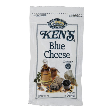 Ken's Foods DRESSING BLUE CHEESE DELUXE SINGLE SERVE POUCH