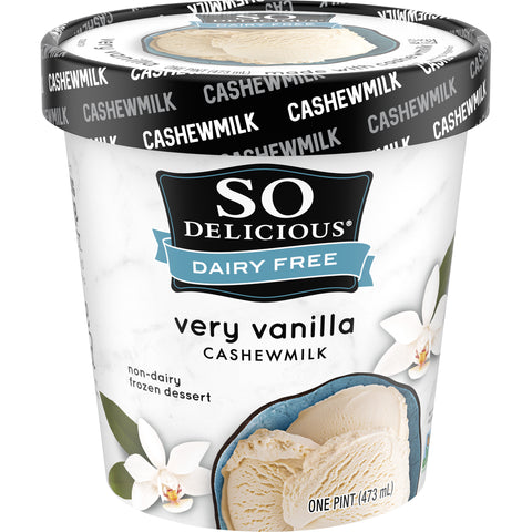 So Delicious ICE CREAM CASHEW VEGAN