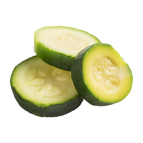 Simplot Classic Crinkle Cut Sliced Zucchini, 32 Ounce -- 12 per case.