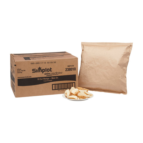 Simplot Skincredibles® POTATO FRIES 10-CUT WEDGE SKIN-ON