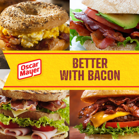 Kraft Oscar Mayer Sliced Bacon, 8 Ounce -- 12 per case.