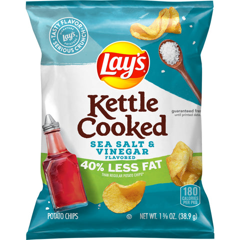 Frito-Lay® CHIP POTATO VARIETY PACK LAY'S® KETTLE 40% LESS FAT MIX LARGE SINGLE SERVE