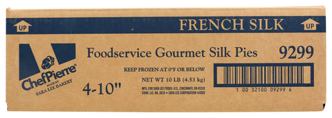 Pie French Silk Gourmet W/ Domes 10