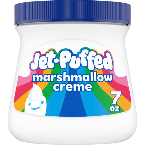 Jet-Puffed Marshmallow Creme - 7 oz. container, 6 per case