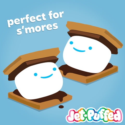 Jet Puffed Jumbo Marshmallow Snack, 24 Ounce -- 8 per case.