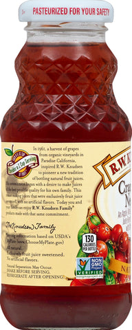 R.W. Knudsen Cranberry Nectar Juice, 8 Fluid Ounce -- 12 per case
