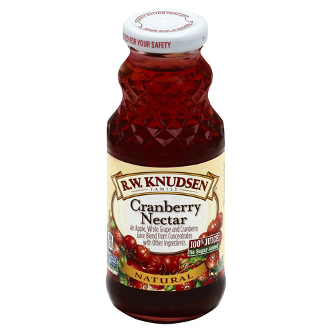 R.W. Knudsen Cranberry Nectar Juice, 8 Fluid Ounce -- 12 per case