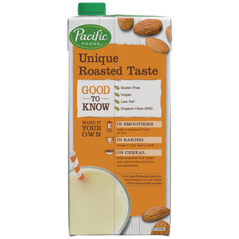 Pacific Foods MILK ALMOND ORIGINAL ORGANIC