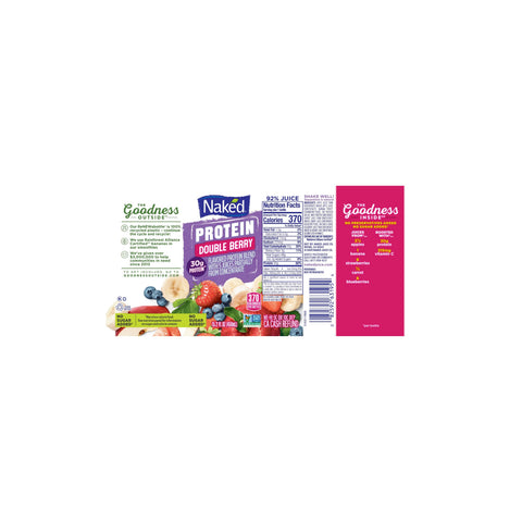 Naked Juice JUICE DRINK DOUBLE BERRY PROTEIN ZONE