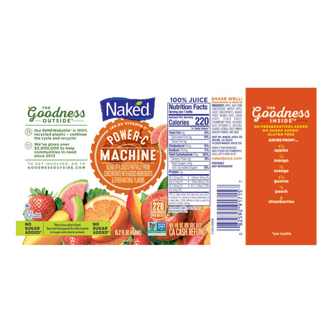 Naked Juice NAKED JCE POWER-C   8/15.2 Z