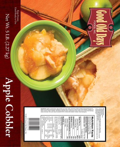 Good Old Days Apple Cobbler, 5 Pound -- 2 per case.