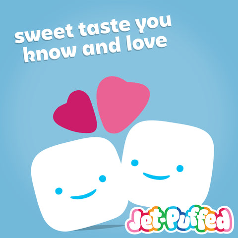 Jet Puffed Vanilla Marshmallow, 3 Ounce -- 6 per case.